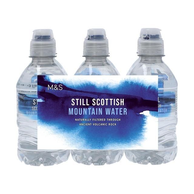 M&amp;amp;S Scottish Still Mountain Water   6 x 300ml