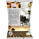 M&amp;amp;S Sea Salt &amp;amp; Cracked Black Pepper Crisps   150g