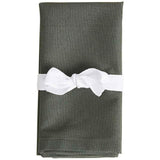 M&amp;amp;S Set of 4 Cotton Rich Napkins with Linen Khaki   4 per pack