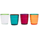M&amp;amp;S Set Of 4 Ikat Brights Two Tone Tumblers    4 per pack
