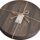 M&amp;amp;S Set of 4 Wooden Placemats Natural   4 per pack