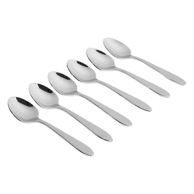 M&amp;amp;S Set of 6 Maxim Teaspoons Silver   6 per pack