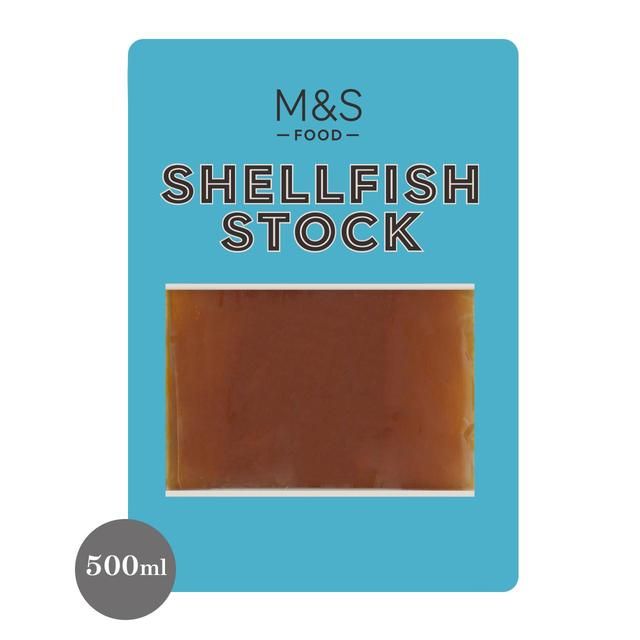 M&amp;amp;S Shellfish Stock   500ml