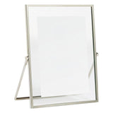 M&amp;amp;S Skinny Easel Photo Frame 5x7 inch Silver