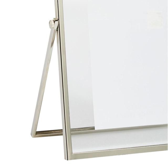M&amp;amp;S Skinny Easel Photo Frame 5x7 inch Silver
