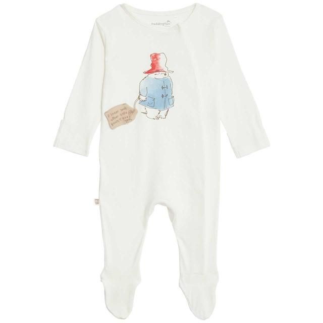 M&amp;amp;S Sleepsuits Newborn-12 Months Cream