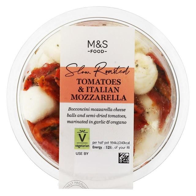 M&amp;amp;S Slow Roasted Tomatoes &amp;amp; Italian Mozzarella   200g