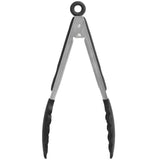 M&amp;amp;S Small Silicone Tongs Black