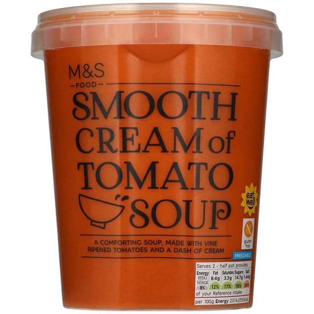 M&amp;amp;S Smooth Cream of Tomato Soup   600g