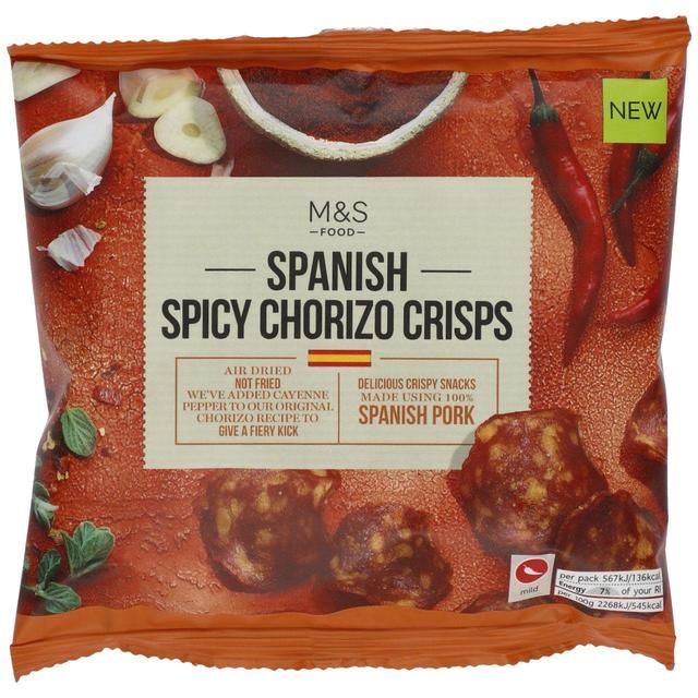 M&amp;amp;S Spanish Spicy Chorizo Crisps   25g