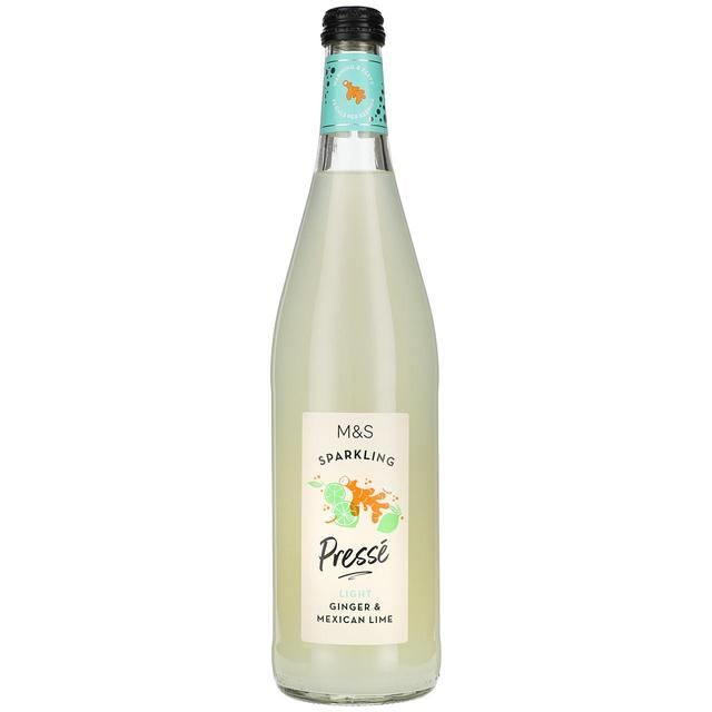 M&amp;amp;S Sparkling Ginger &amp;amp; Mexican Lime Presse   750ml