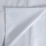 M&amp;amp;S Spotty Wipe Clean Tablecloth Grey