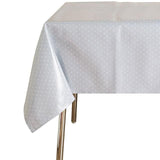M&amp;amp;S Spotty Wipe Clean Tablecloth Grey