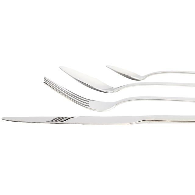 M&amp;amp;S Stainless Steel Cutlery Set   16 per pack