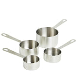M&amp;amp;S Stainless Steel Measuring Cups Silver