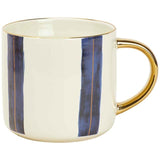 M&amp;amp;S Striped Mug Blue