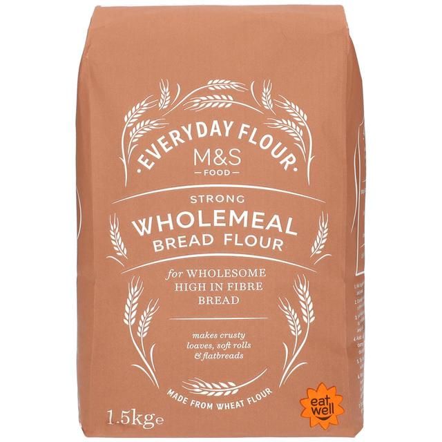 M&amp;amp;S Strong Wholemeal Bread Flour   1.5kg