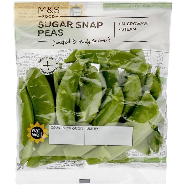 M&amp;amp;S Sugar Snap Peas   80g