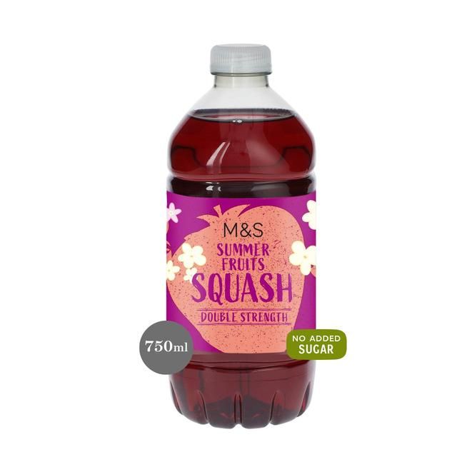 M&amp;amp;S Summer Fruits Squash   750ml