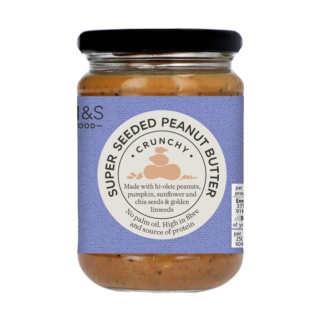 M&amp;amp;S Super Seeded Peanut Butter   340g