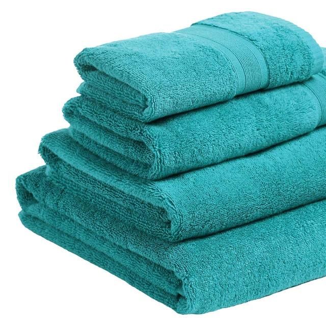 M&amp;amp;S Super Soft Antibacterial Cotton Bath Towel Teal