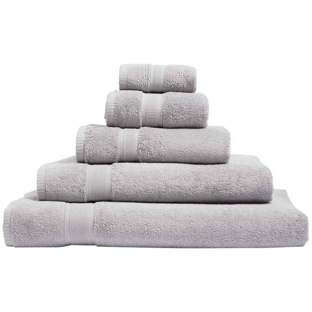M&amp;amp;S Super Soft Pure Cotton Hand Towel Light Grey