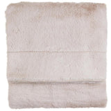 M&amp;amp;S Supersoft Faux Fur Throw Medium Blush