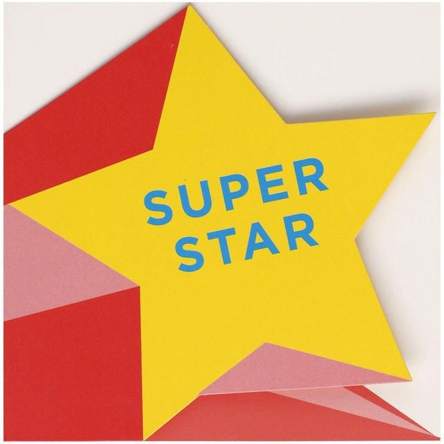 M&amp;amp;S Superstar Birthday Card