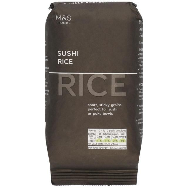 M&amp;amp;S Sushi Rice   500g