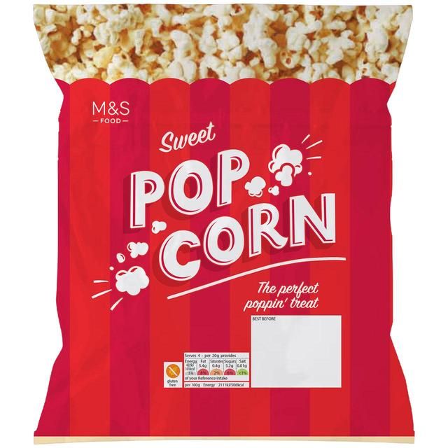 M&amp;amp;S Sweet Popcorn   80g