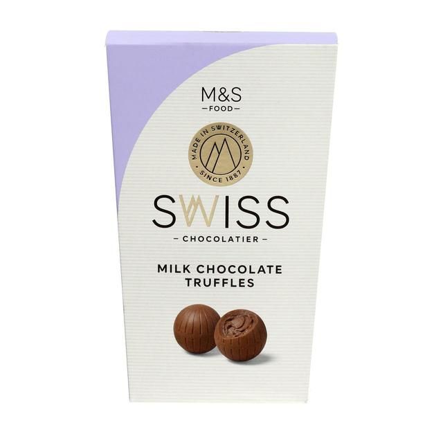 M&amp;amp;S Swiss Milk Chocolate Truffles   205g