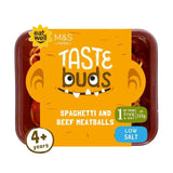 M&amp;amp;S Taste Buds Spaghetti &amp;amp; Beef Meatballs in Tomato Sauce   225g