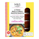 M&amp;amp;S Thai Red Curry Paste Shots   4 x 45g