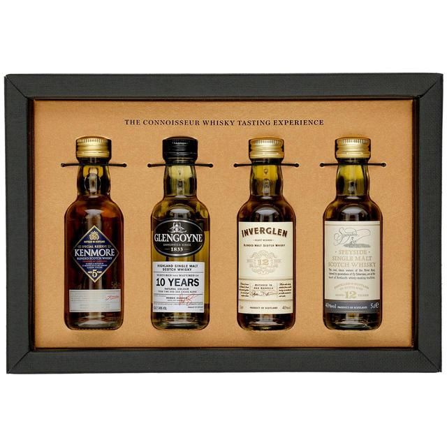 M&amp;amp;S The Connoisseur Whisky Tasting Experience   4 x 5cl