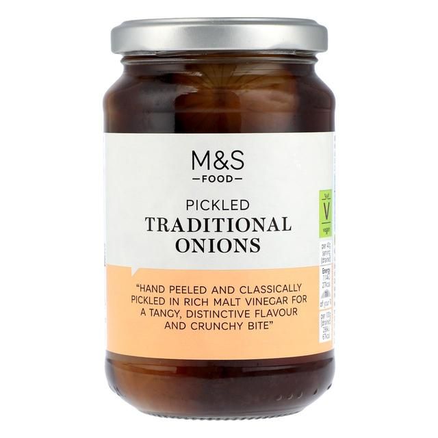 M&amp;amp;S Traditional Pickled Onions   350g