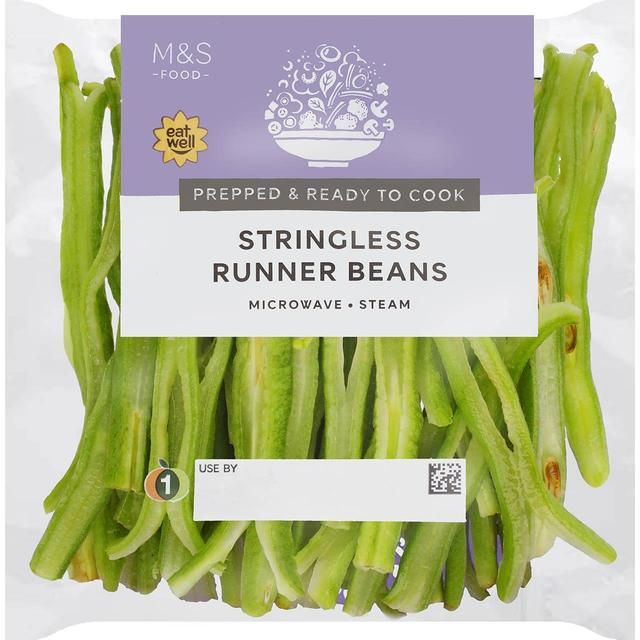 M&amp;amp;S Traditional Stringless Runner Beans   80g