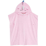 M&amp;amp;S Unicorn Towelling Poncho 2-7 Years Pink