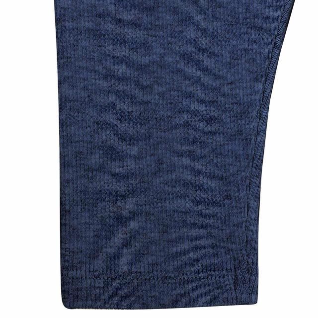 M&amp;amp;S Unisex Cotton Ribbed Leggings 0-3 Years Navy