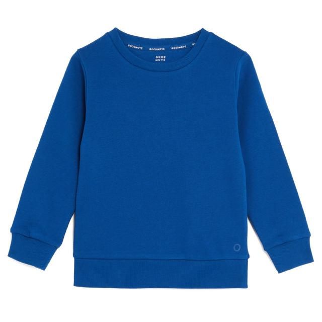 M&amp;amp;S Unisex Regular Fit School Sweatshirt 3-14 Years Royal Blue