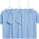 M&amp;amp;S Unisex Stain Resist Polo Shirt 3-11 Years
