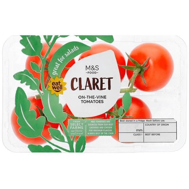 M&amp;amp;S Vine Ripened Claret Tomatoes   230g