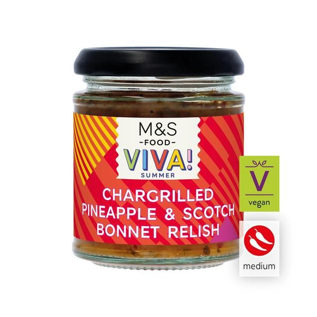 M&amp;amp;S VIVA Pineapple &amp;amp; Scotch Bonnet Relish   190g