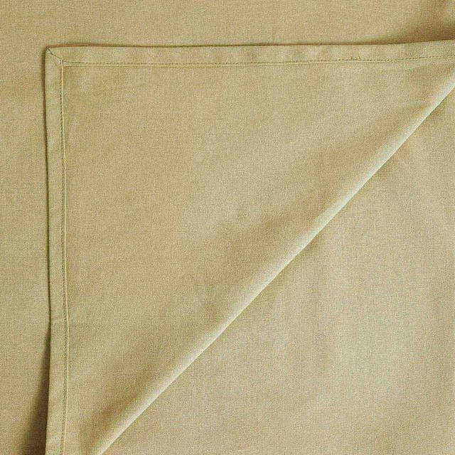 M&amp;amp;S Washable Pure Cotton Tablecloth Green