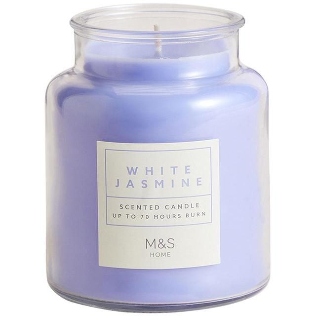 M&amp;amp;S White Jasmine Jar Candle