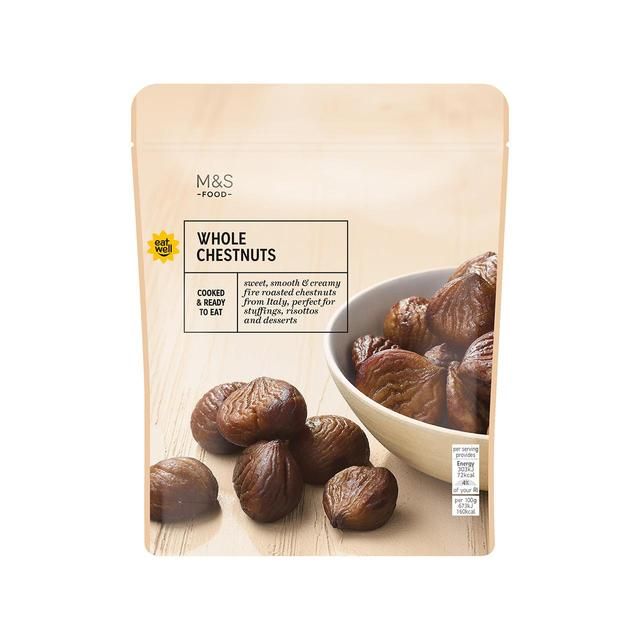 M&amp;amp;S Whole Chestnuts   180g