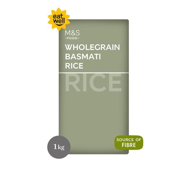 M&amp;amp;S Wholegrain Basmati Rice   1kg