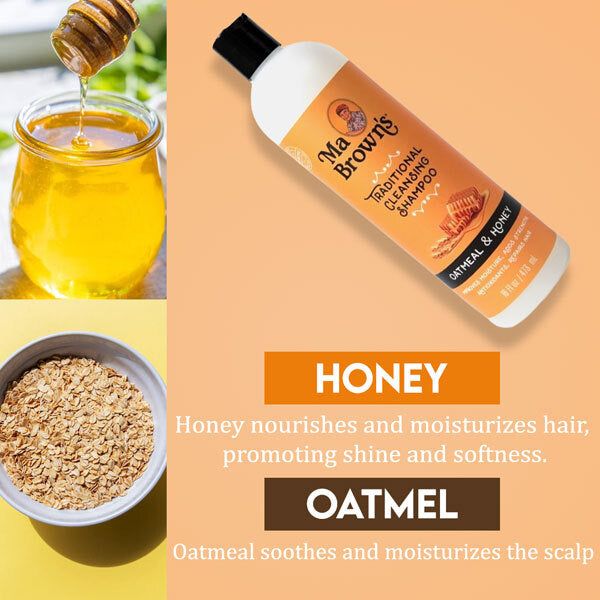 Ma Browns Traditional Oatmeal &amp;amp; Honey Cleansing Shampoo