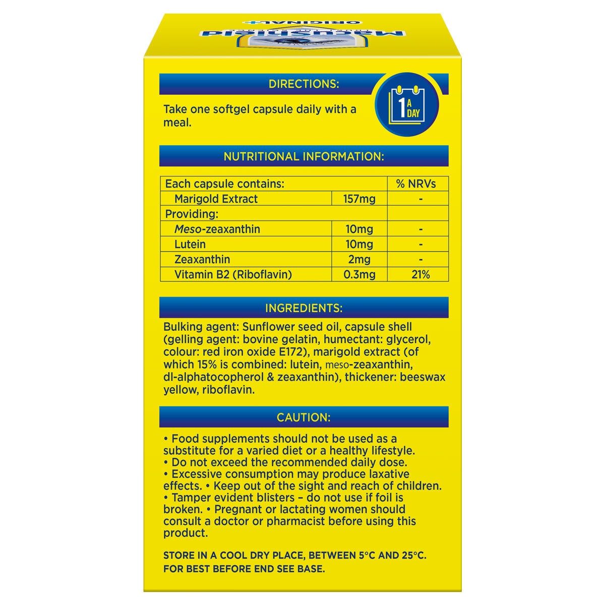 MacuShield Original+ Capsules, 90 Pack