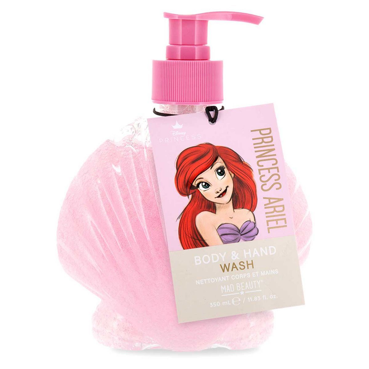 Mad Beauty Disney Princess Ariel Shell Hand Wash 350ml