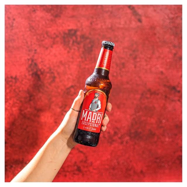 Madri Excepcional Premium Lager Beer   24 x 330ml